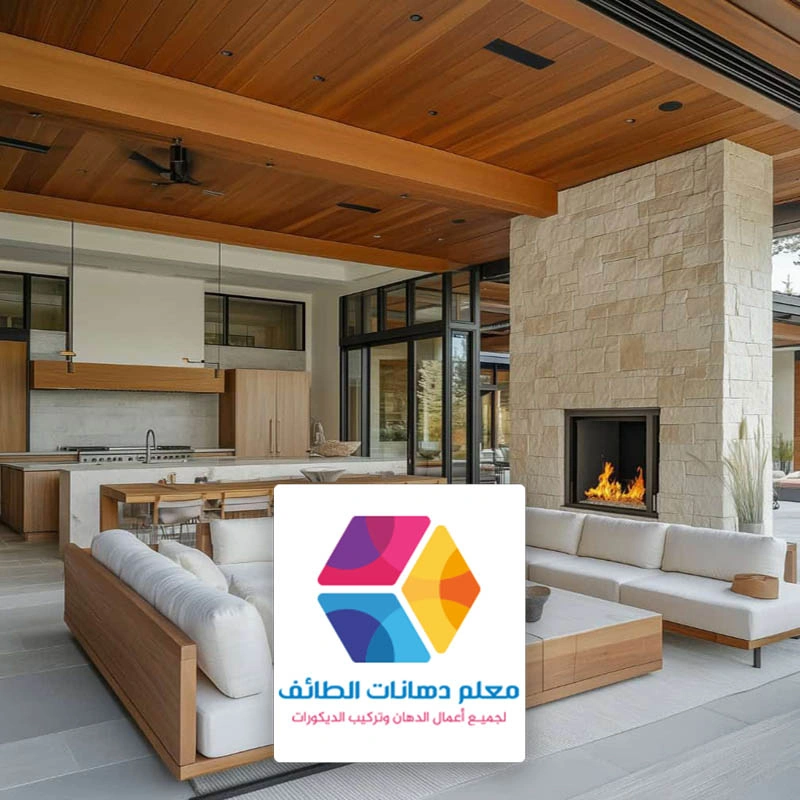 جلسات خارجية للشاليهات حي الجبرة في الطائف