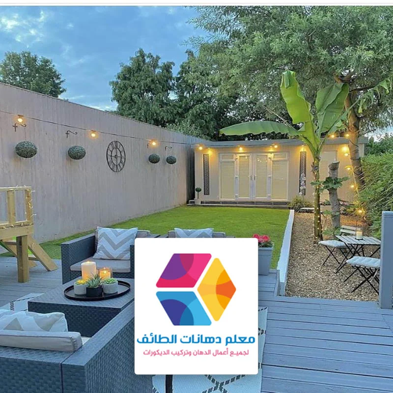 تصميم جلسات خارجية نمط يوناني حي المسره الطائف