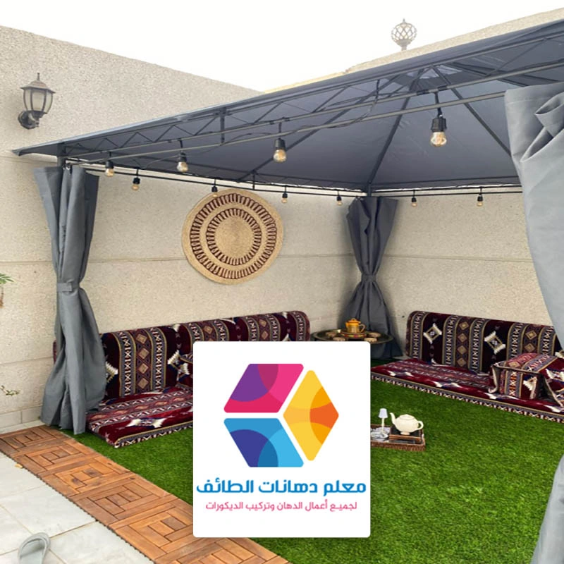 جلسات شعبية مطورة حي النخب بالطائف