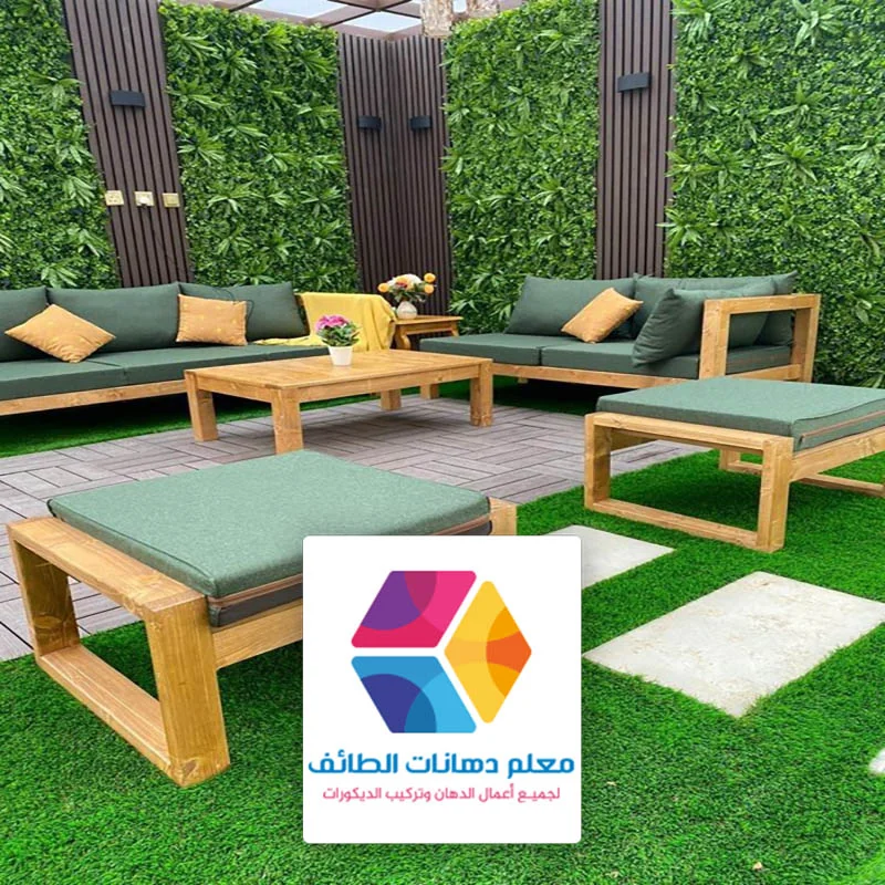 تصميم جلسات خارجية نمط يوناني حي المسره الطائف