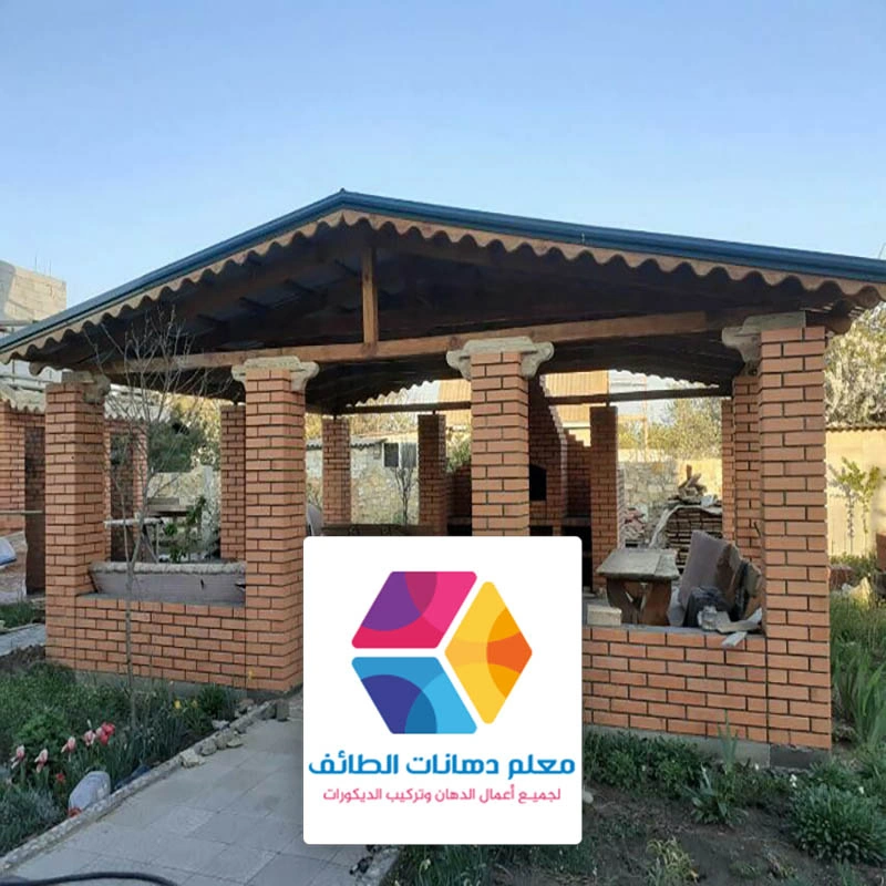 جلسات حوش مبنية بلك حي الجال الطائف