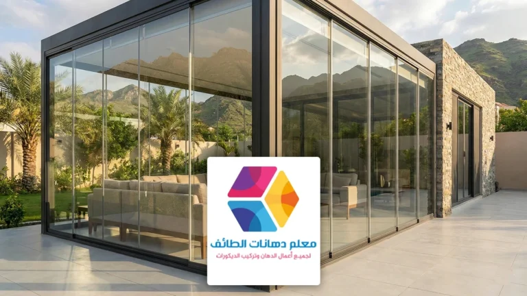 تركيب غرف زجاجية الطائف