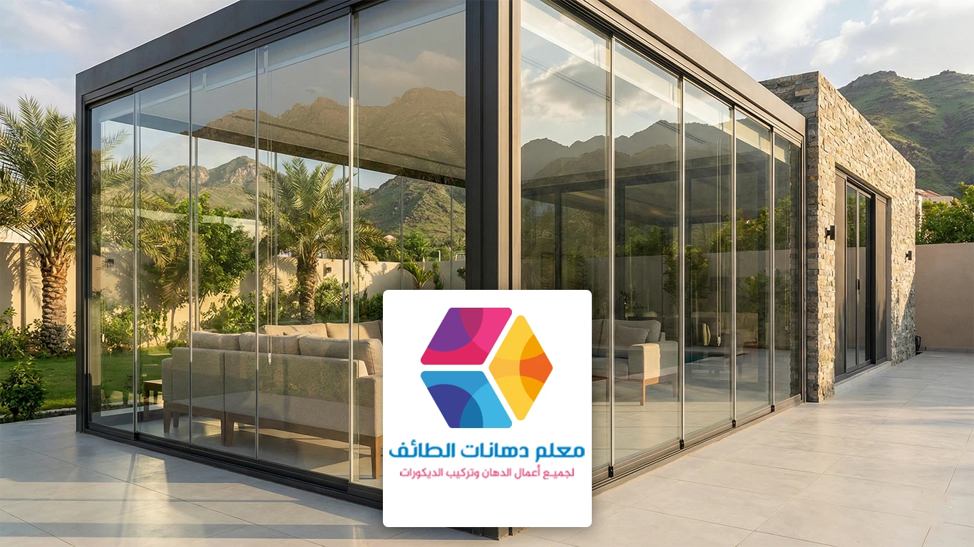 تركيب غرف زجاجية الطائف
